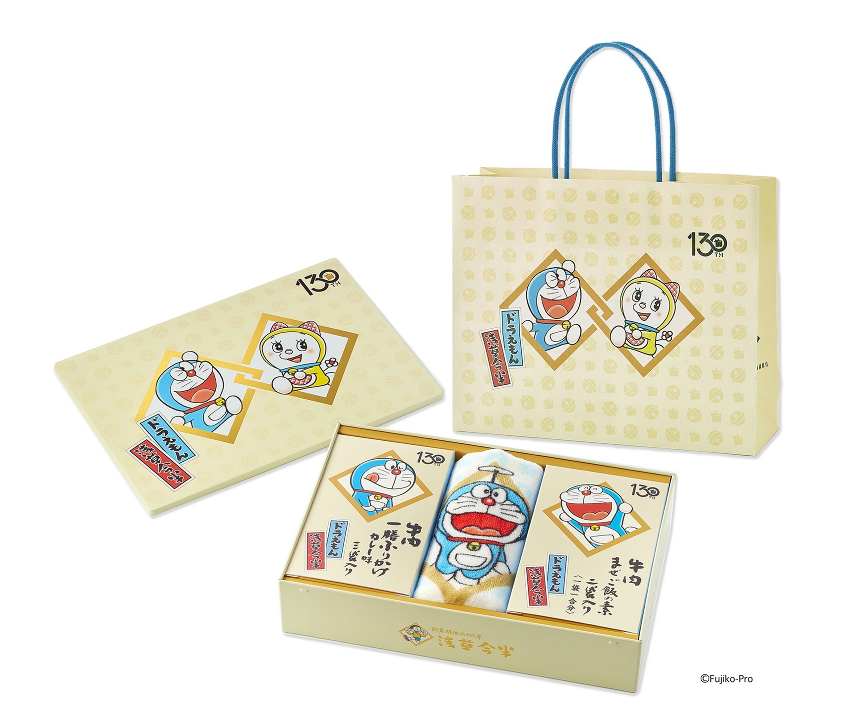 【ドラえもんデザイン商品】「こどもつくだに缶」百貨店サテライト店での取り扱いを開始